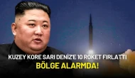 Kuzey Kore'den Sarı Deniz'e 10 Roket: Seul ve Bölge Alarmda!