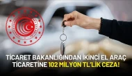 İkinci El Araç Ticareti Mercek Altında: Ticaret Bakanlığından 102 Milyon TL’lik Ceza!