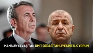 Mansur Yavaş’tan Ümit Özdağ Tahliyesine İlk Yorum: “Adaletin Gecikmiş Bir Tezahürüdür”