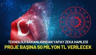 Türkiye'den Yapay Zeka Hamlesi: Proje Başına 50 Milyon TL Verilecek