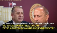 Ümit Özdağ'dan Fatih Altaylı'ya Destek: "İşlenmesi İmkansız Bir Suçla Suçlanarak Tutuklandı"