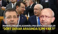 İmamoğlu’ndan Kılıçdaroğlu’na Sitem Dolu Sözler: “Dört Duvar Arasında İçimi Yaktı”
