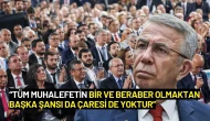 Kurultay Davası Ertelendi, Mansur Yavaş’tan İlk Açıklama Geldi