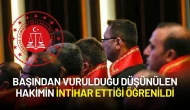 Adalet Bakanlığı Açıkladı: Başından Vurulan Hakim İntihar Etmiş