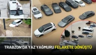 Trabzon’da Yaz Yağmuru Felakete Dönüştü: Evler ve Araçlar Sular Altında Kaldı!