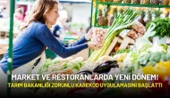 Market ve Restoranlarda Yeni Dönem! Tarım Bakanlığı Zorunlu Karekod Uygulamasını Başlattı