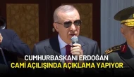 Cumhurbaşkanı Erdoğan Cami Açılışında Açıklama Yapıyor