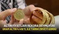 Altın Fiyatları Rekora Doymuyor! Gram Altın 4.419 TL ile Tarihi Zirveyi Gördü