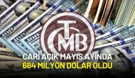 Cari Açık Mayıs Ayında 684 Milyon Dolar Oldu