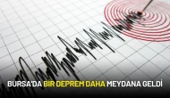 Bursa'da Bir Deprem Daha Meydana Geldi