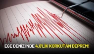Ege Denizi'nde 4.8'lik Korkutan Deprem!