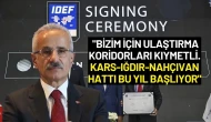 Bakan Uraloğlu Duyurdu: "Kars-Iğdır-Nahçıvan Hattı bu Yıl Başlıyor"