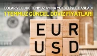 Dolar ve Euro Temmuz Ayına Yükselişle Başladı: 1 Temmuz Döviz Kuru Ne Kadar?