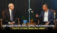 CHP Lideri Özgür Özel, Kemal Kılıçdaroğlu'na Taziye Ziyaretinde Bulundu