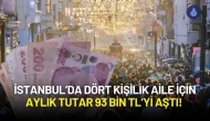 İstanbul’da Yaşam Maliyeti Rekor Kırdı: Dört Kişilik Aile İçin Aylık Tutar 93 Bin TL’yi Aştı!