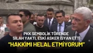 PKK Sembolik Törende Silah Yaktı, Eski Asker İsyan Etti: “Hakkımı Helal Etmiyorum”