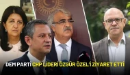DEM Parti CHP Lideri Özgür Özel’i Ziyaret Etti
