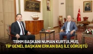 TBMM Başkanı Numan Kurtulmuş, TİP Genel Başkanı Erkan Baş ile Görüştü