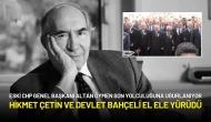 Altan Öymen’e TBMM’de Veda! Bahçeli ve Hikmet Çetin El Ele
