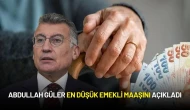 Abdullah Güler En Düşük Emekli Maaşını Açıkladı