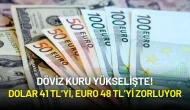 Döviz Kuru Yükselişte: Dolar 41 TL’yi, Euro 48 TL’yi Zorluyor!