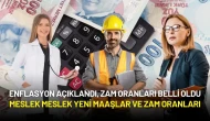 2025 Zam Oranları Belli Oldu! Meslek Meslek Yeni Maaşlar ve Zam Oranları