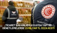 Ticaret Bakanlığı İlk 6 Ayda Yaptığı Denetlemelerde 1,5 Milyar TL Ceza Kesildi