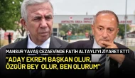 Mansur Yavaş’tan Cumhurbaşkanı Adayı Mesajı: “Kim Yaparsa Yapsın, Yeter ki Kurtulalım”
