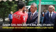 Özgür Özel'den AKUT’a Anlamlı Ziyaret! Eskişehir’de Hayatını Kaybeden 5 Gönüllü İçin Taziye