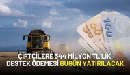 Çiftçilere 344 Milyon TL’lik Destek Ödemesi Bugün Yatırılacak