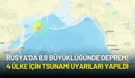 Rusya'da 8,8 Büyüklüğünde Deprem! 4 Ülke İçin Tsunami Uyarıları Yapıldı