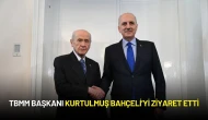 TBMM Başkanı Kurtulmuş Bahçeli’yi Ziyaret Etti