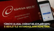 Türkiye Ulusal Coğrafi Bilgi Platformu e-Devlet ile Vatandaşların Hizmetinde