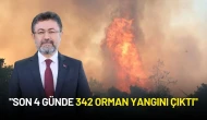 Tarım ve Orman Bakanı İbrahim Yumaklı: "Son 4 Günde 342 Orman Yangını Çıktı"