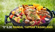 "O" İlde Mangal Yapmak Yasaklandı
