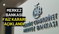 Merkez Bankası Faiz Kararı Açıklandı