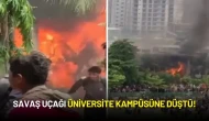Savaş Uçağı Üniversite Kampüsüne Düştü!