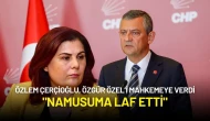 Özlem Çerçioğlu, Özgür Özel’i Mahkemeye Verdi: "Namusuma Laf Etti"