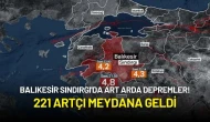 Balıkesir Sındırgı'da Art Arda Depremler! 221 Artçı Meydana Geldi