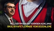Milli Eğitim Bakanı Tekin'den Açıklama! Okul Kıyafetlerinde Yeni Düzenleme