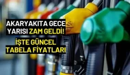 Akaryakıta Gece Yarısı Zam Geldi! İşte Güncel Tabela Fiyatları