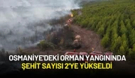 Osmaniye'deki Orman Yangınında Şehit Sayısı 2'ye Yükseldi