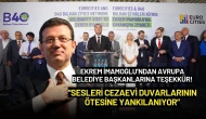 Ekrem İmamoğlu: "Avrupalı Belediye Başkanlarının Desteği Duvarların Ötesine Yankılanıyor"