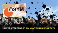 YKS Tercih Sonuçları Açıklandı: 50 Bin Kontenjan Boş Kaldı!