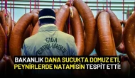Bakanlık İfşa Etti: Dana Sucukta Domuz Eti, Peynirlerde Natamisin Tespiti!