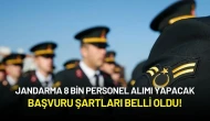 Jandarma 8 Bin Personel Alımı Yapacak: Başvuru Şartları Belli Oldu!