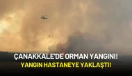 Çanakkale'de Orman Yangını: Yangın Hastaneye Yaklaştı!
