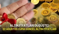 Altın Fiyatları Düşüşte! 22 Ağustos Cuma Güncel Altın Fiyatları