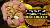 Altın Fiyatları Yeni Haftaya Düşüşle Başladı! İşte Güncel Altın Fiyatları