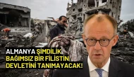 Almanya Başbakanı Açıkladı: Bağımsız Filistin Devleti Tanınmayacak!